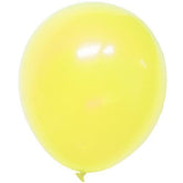 12 In. Yellow Balloons | Case of 3600